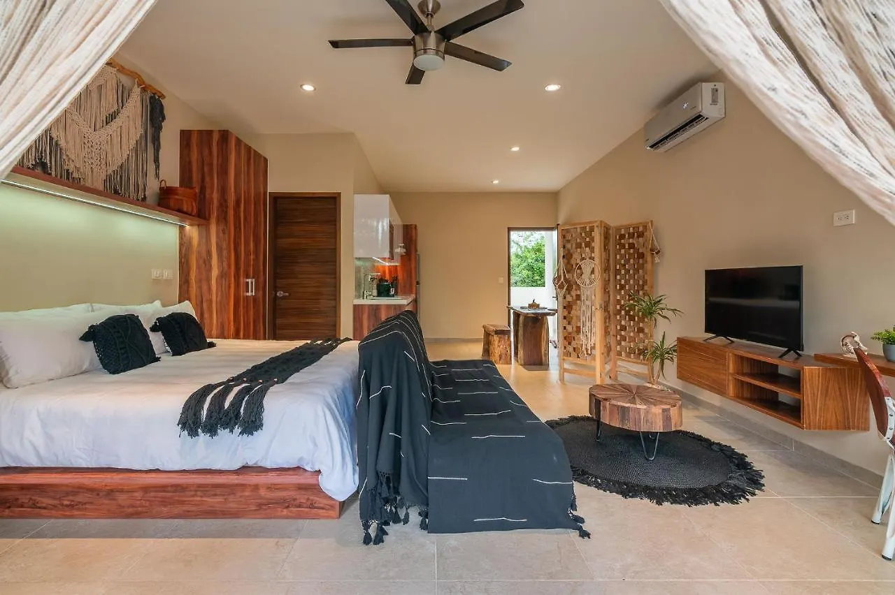 Beautiful Loft With Speed Wifi And Near From Beach Apartment Tulum